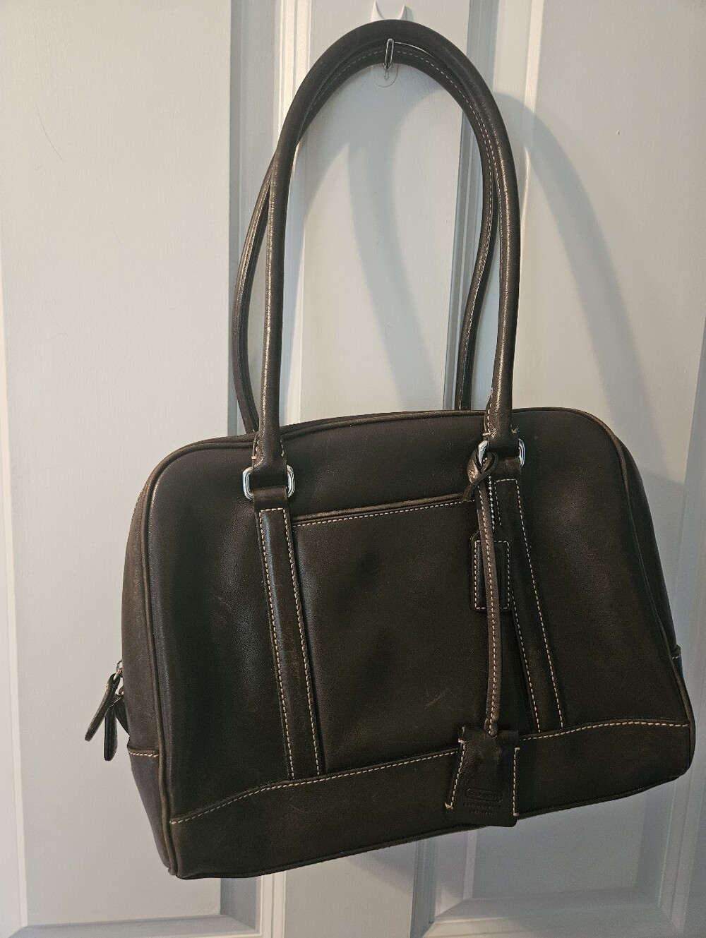 Coach Vintage Leather "Doctor Bag" Satchel